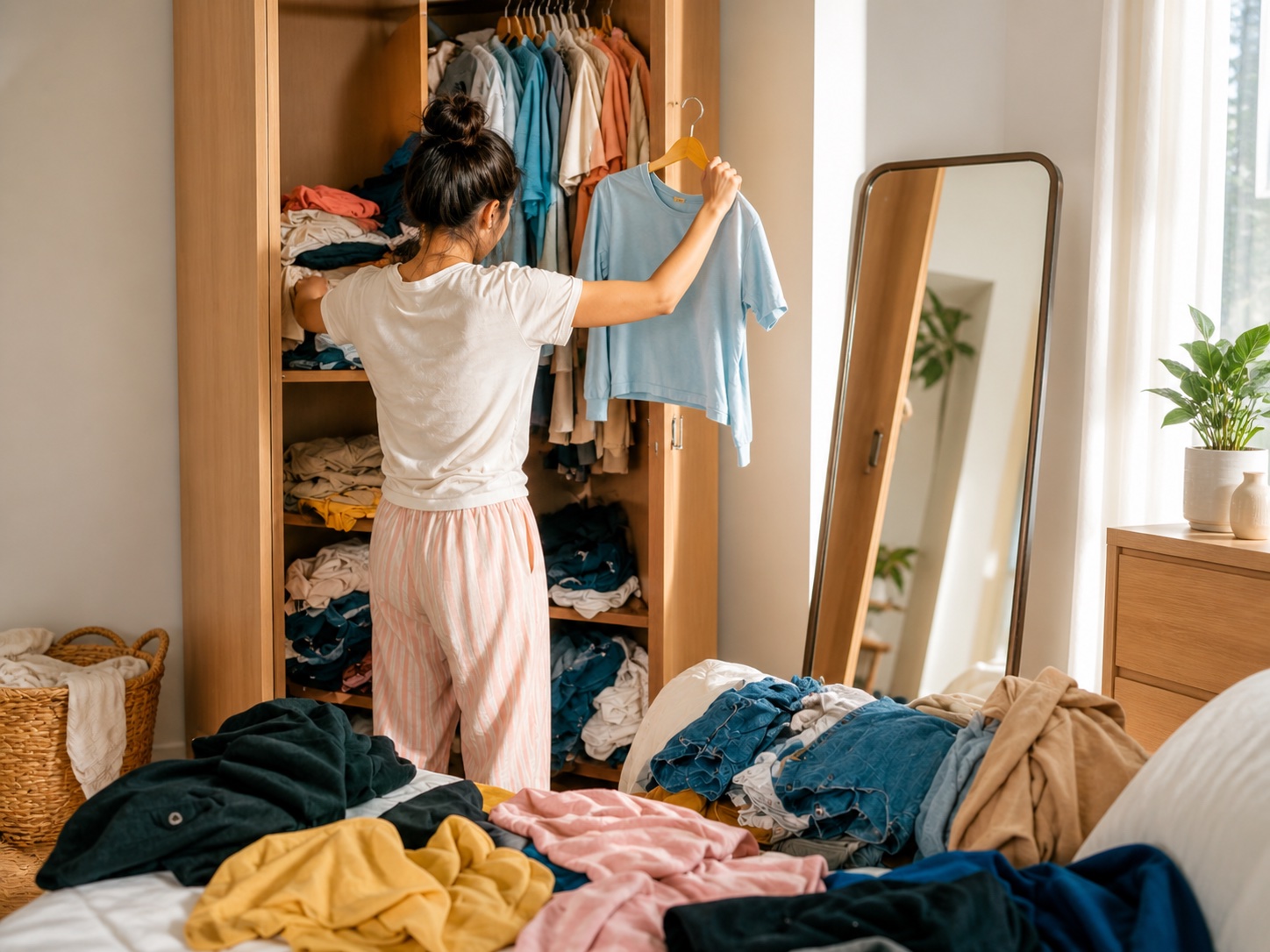 Full wardrobe, nothing to wear